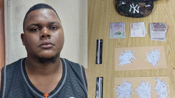 Le dealer présumé aux policiers : «Donn enn sans ou swa zet li» 