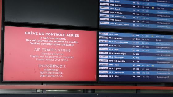 Un millier de vols annulés en France au deuxième jour de grève de contrôleurs aériens