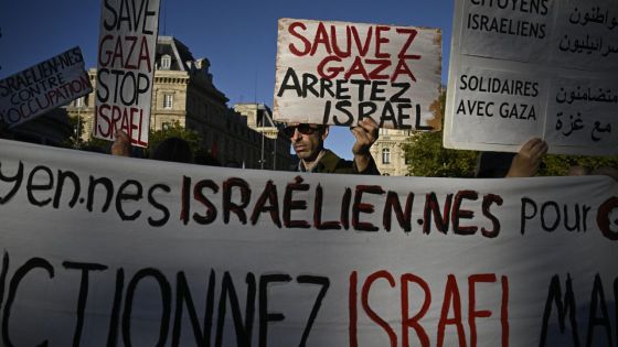 Rassemblement à Paris contre la nouvelle offensive israélienne à Gaza