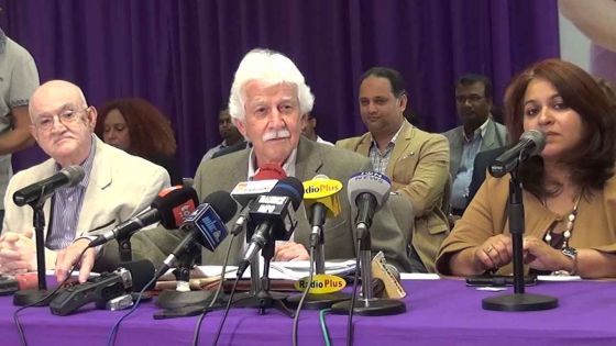 Bérenger : «XLD n'est pas digne d’être le leader de l’opposition»