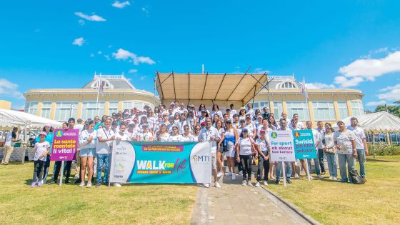 Marche de sensibilisation : 255 personnes mobilisées contre le suicide