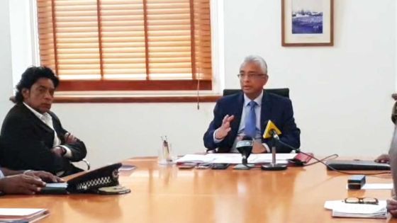 Suivez en direct la conférence de presse de Pravind Jugnauth