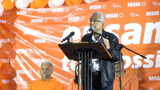 Pravind Jugnauth : «MMM pa pou monte kadadak lor nou»