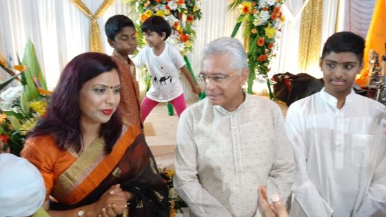 A Grand-Bassin : Pravind Jugnauth salue le travail abattu par le Human Service Trust