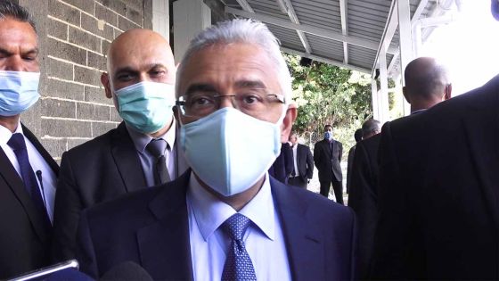 Le PM : « Mo bien sagrin ki enn kamarad ki ti ar nou nepli la...»