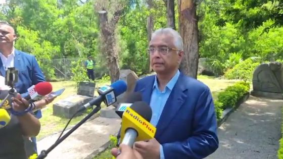 Abolition de l’esclavage : «Je condamne toute forme de discrimination», affirme Pravind Jugnauth