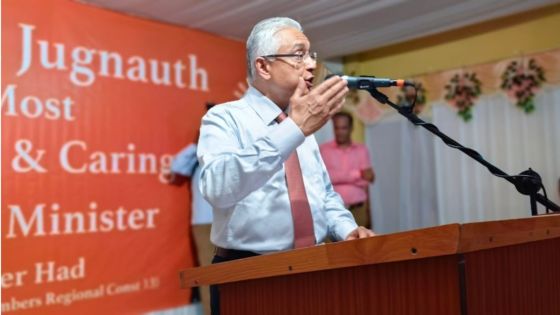 Pravind Jugnauth : «Xavier-Luc Duval ena toupe reklam enn 14e mwa !» 