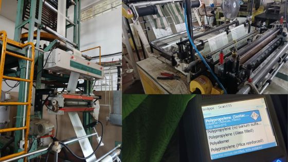 Descente dans une usine à Riche-Terre : plus de 46 000 sacs plastiques saisis