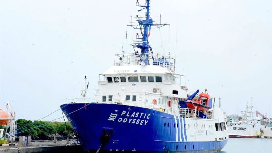 Lutte contre la pollution plastique : le navire-laboratoire Plastic Odyssey sensibilise Maurice jusqu’au 26 avril