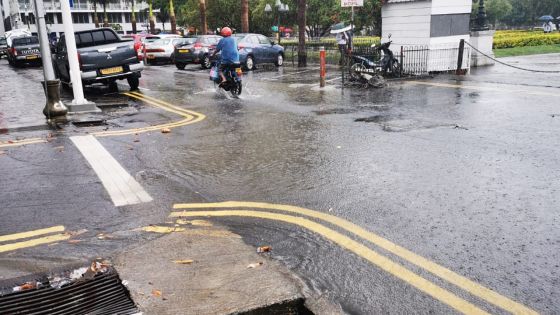 Accumulations d’eau : neuf interventions des pompiers