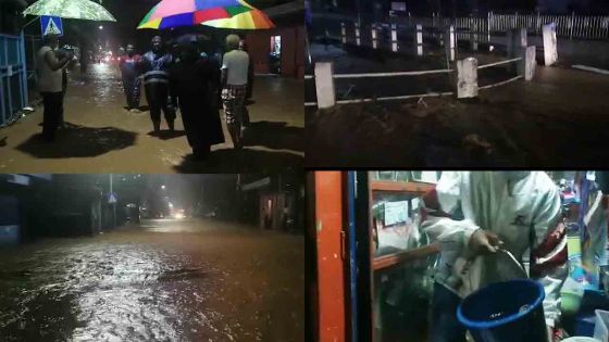 Grosses averses : à La Caverne, des commerces inondés, des habitants en colère