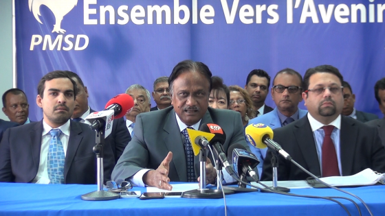 Recensement ethnique : Le PMSD traite Paul Bérenger d’«hypocrite»