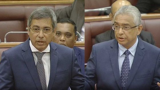 PNQ : duel entre Xavier-Luc Duval et Pravind Jugnauth sur l’utilisation des réserves de la BoM