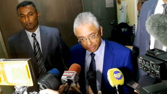 Pravind Jugnauth s'explique sur la suspension de Raj Dayal du MSM