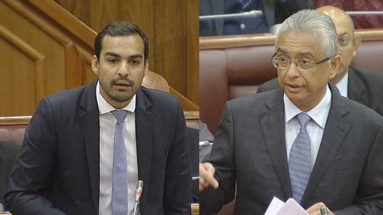 Pravind Jugnauth à Adrien Duval : «Anytime I can face you, even outside if you want…Even here, yes anytime…»