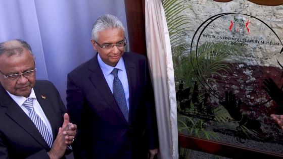 Musée de l’esclavage : «Verite bizin konu du public», affirme Pravind Jugnauth