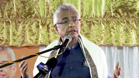 Le PM : «Pa krwar ki si ena dimune pou vin brandi koud pwin pou vine dire nou mete dezord dan pei. En tant ki  PM mo pou la pou veiller ki ena securité ek lord dan nou pei»