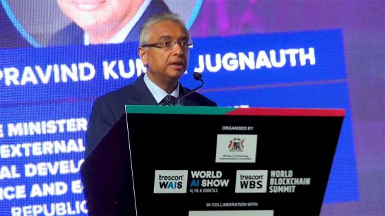Pravind Jugnauth au lancement du World Artificial Intelligence Show 2018 : « L’intelligence artificielle aidera à améliorer le quotidien de la population »