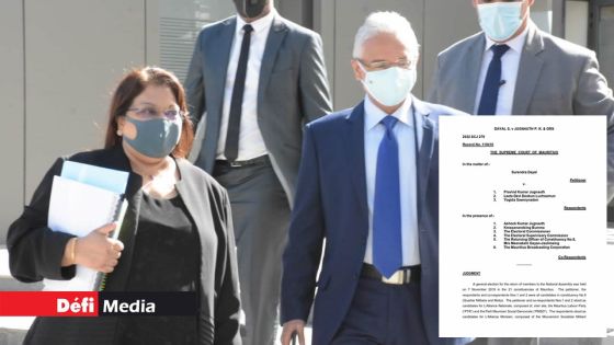 Rejet de la pétition électorale au n° 8 : les observations de la Cour suprême