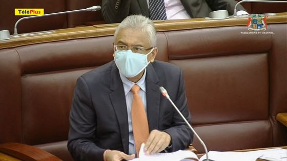 Le PM sur l'affaire St-Louis : « J'attendais que le leader de l'opposition me donne des noms»