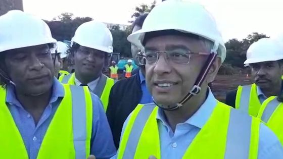 Pravind Jugnauth : «Je suis très content de la qualification de la France pour la finale»