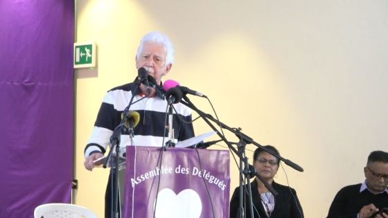 Assemblée des délégués du MMM : l'intégralité du discours de Paul Bérenger