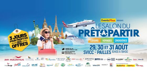 Du 29 au 31 août au SVICC - salon du Prêt-à-Partir : voyages, croisières et loisirs à prix exceptionnels