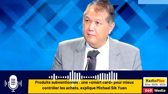 Produits subventionnés : une «smart card» pour mieux contrôler les achats, explique Michael Sik Yuen
