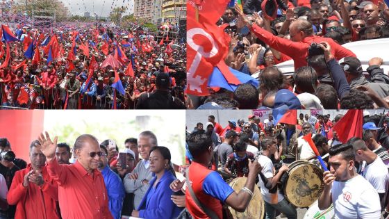 [En images] : Revivez le meeting de l’Alliance Nationale à Quatre-Bornes