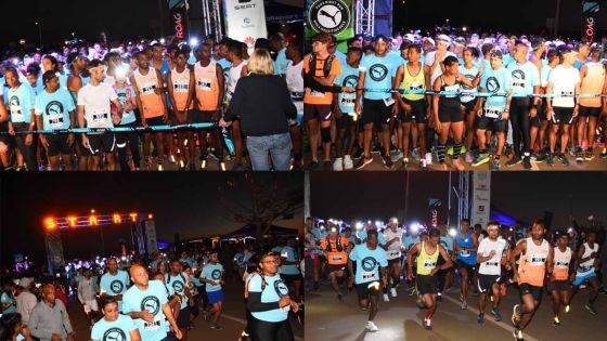 [En images] Puma Night Run Moka : une course sous les étoiles 