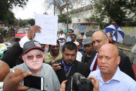 Metro Express : des membres de l’opposition se disent solidaires avec les habitants de La Butte et de Barkly