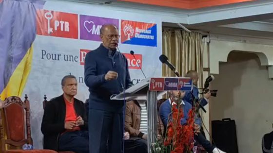 Ramgoolam : «En restant silencieux, le peuple renforce la dictature»