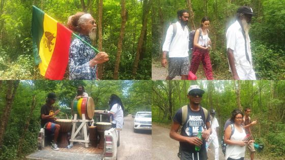 [En images] L’association Rastafari commémore le 1er février à sa façon