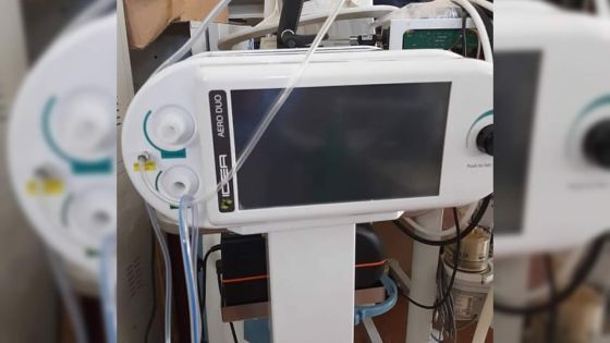 Les 50 respirateurs artificiels inutilisables : le GM exigera le remboursement de Rs 84 M à Pack and Blister 