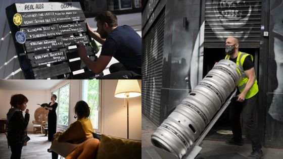 Covid-19 : les Anglais en terrasses, la France étend la vaccination