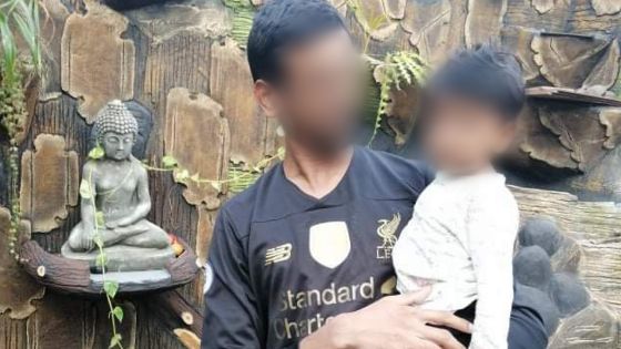 Covid-19 : rencontre émouvante entre un jeune père et sa fille