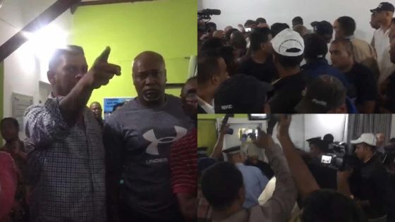 Résidences Barkly : les ministres quittent la réunion explicative sous forte escorte policière