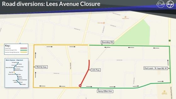 Metro Express : l’avenue Lees à Rose-Hill bientôt en chantier