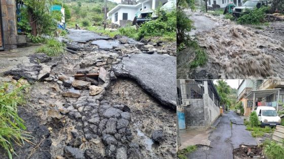 Vallée-des-Prêtres : route en piteux état