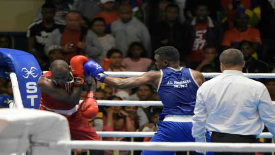  JIOI – Boxe : Le Mauricien Rosalba met son adversaire KO