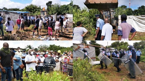Squatters de Cité Tôle : retour en images sur une journée mouvementée
