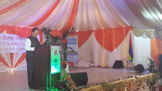 SAJ lors des célébrations de Divali : «Pa less zot embete par bann Raawan»