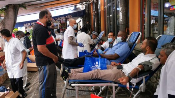 Don de sang au Marché central : objectif atteint !