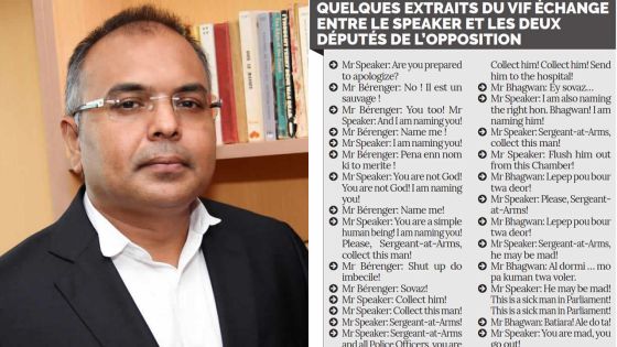 Parlement - Sanjeev Teeluckdharry : «Le Speaker aurait dû être destitué de ses fonctions depuis longtemps»