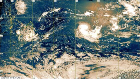 Météo : une dépression tropicale à 1 860 km de Maurice