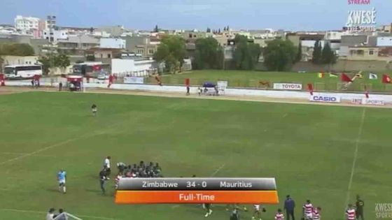 Zimbabwe 34 Maurice 0 : on vous explique tout !