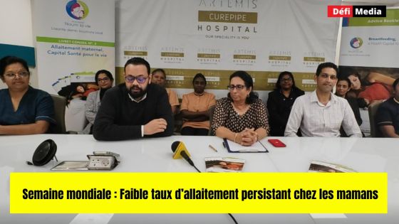 Semaine mondiale : faible taux d’allaitement persistant chez les mamans