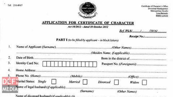 Il cherche un emploi : après deux mois d’attente, Shaif obtiendra son certificat de moralité 