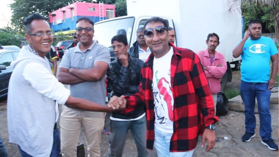 Shameem Korrimbocus au congrès du Parti Travailliste à Montagne-Longue 