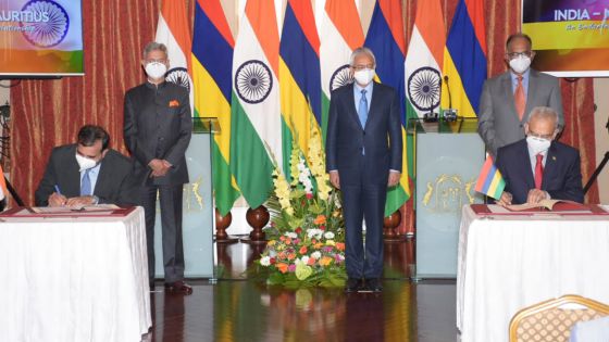 Visite du ministre indien des Affaires étrangères : des accords entre Maurice et l’Inde signés ce lundi